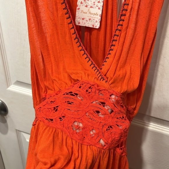 Free People Orange Sleeveless Top - Picture 9 of 11